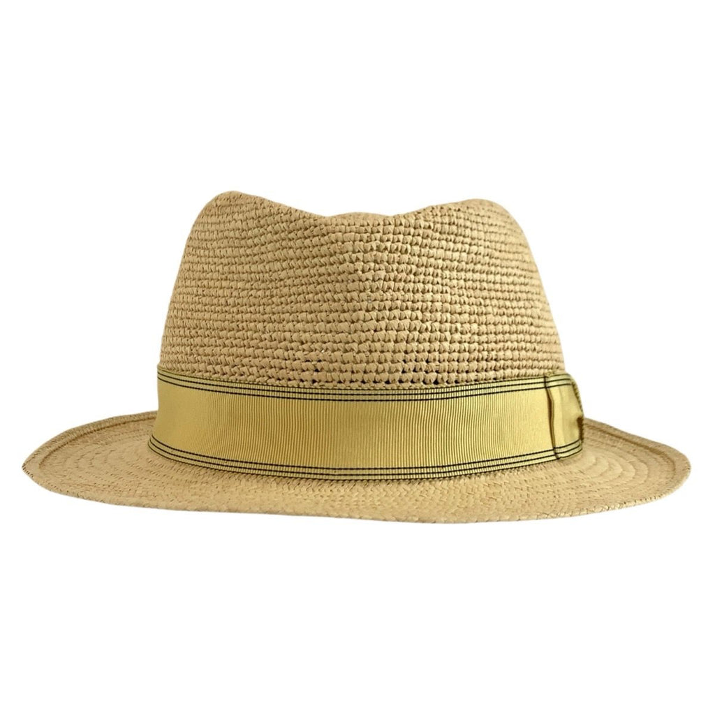 Hermes S Beige Straw Cotton Rayon Hat — view 2