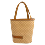 Celine Vintage Macadam Beige Brown Tote Bag