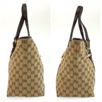 Gucci Sherry Line Beige Brown GG Canvas Tote Shoulder Bag — view 8