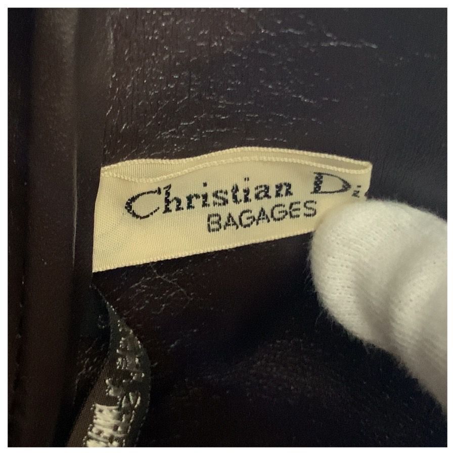 Dior Trotter Brown Gold Boston Bag — view 3