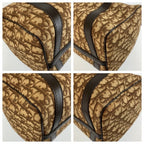 Dior Trotter Brown Gold Boston Bag — view 4