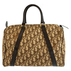 Dior Trotter Brown Gold Boston Bag — view 2