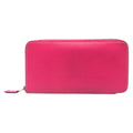 Hermes Azat Plomb Silk'in Pink Rose Tyrian Silver Veau Epsom Wallet