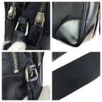Prada Tessuto Black Nylon Leather Camera Bag — view 5