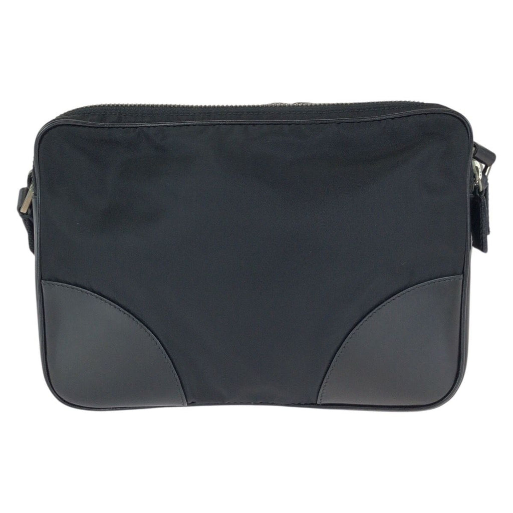 Prada Tessuto Black Nylon Leather Camera Bag — view 2