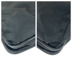 Prada Tessuto Black Silver Nylon Shoulder Bag — view 3