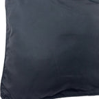 Prada Tessuto Black Silver Nylon Shoulder Bag Pochette — view 6