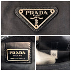 Prada Tessuto Black Nylon Shoulder Bag — view 4