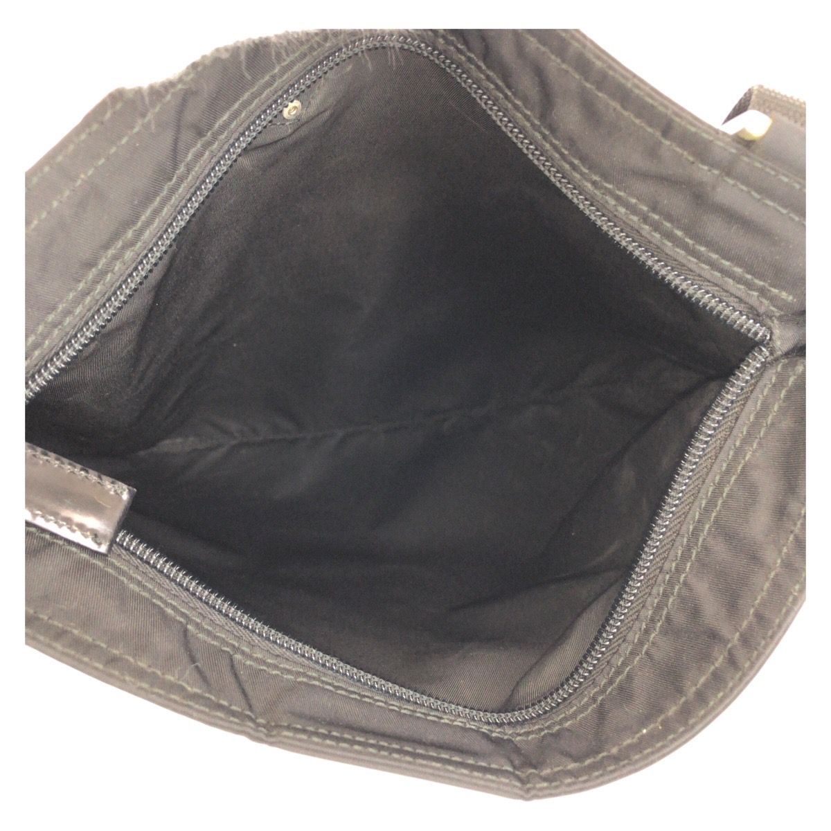 Prada Tessuto Black Nylon Shoulder Bag — view 8
