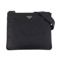 Prada Tessuto Black Nylon Shoulder Bag