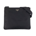 Prada Tessuto Black Nylon Shoulder Bag