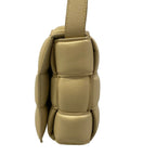 Bottega Veneta Shoulder Bag Padded Cassette Beige Leather — view 4