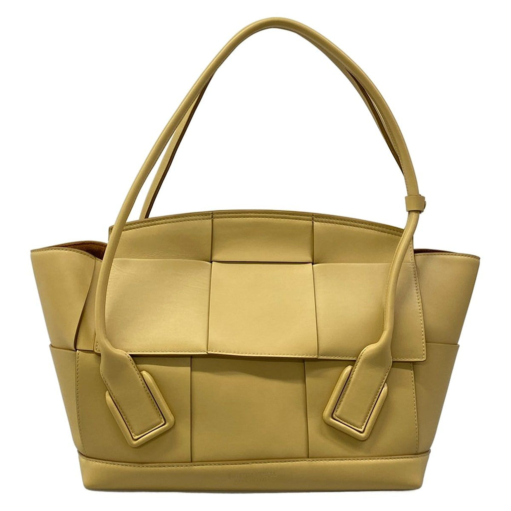 Bottega Veneta Shoulder Bag Medium the Aluco Beige Leather