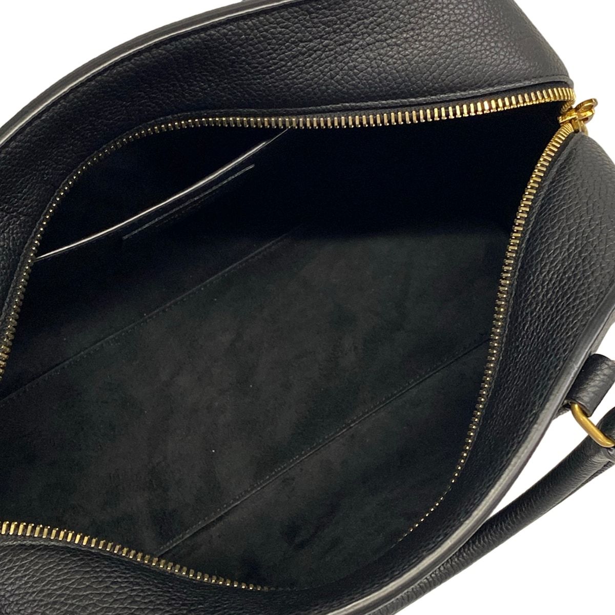 Saint Laurent Paris Handbag Duffle Rock Baby Black Leather — view 7