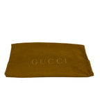 Gucci Tote Bag GG Pattern Beige Dark Brown Leather — view 8