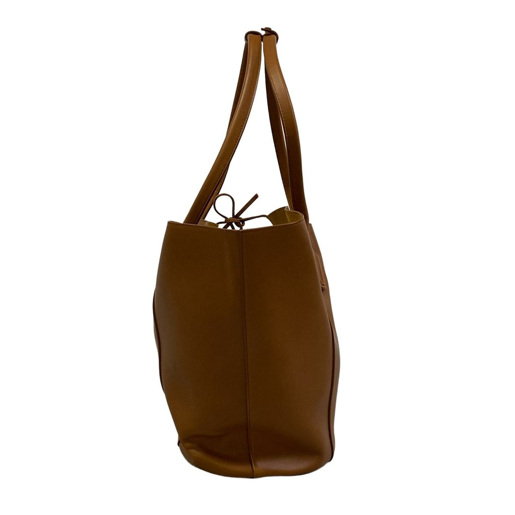 Bottega Veneta Tote Bag Basket Medium Brown Leather — view 2