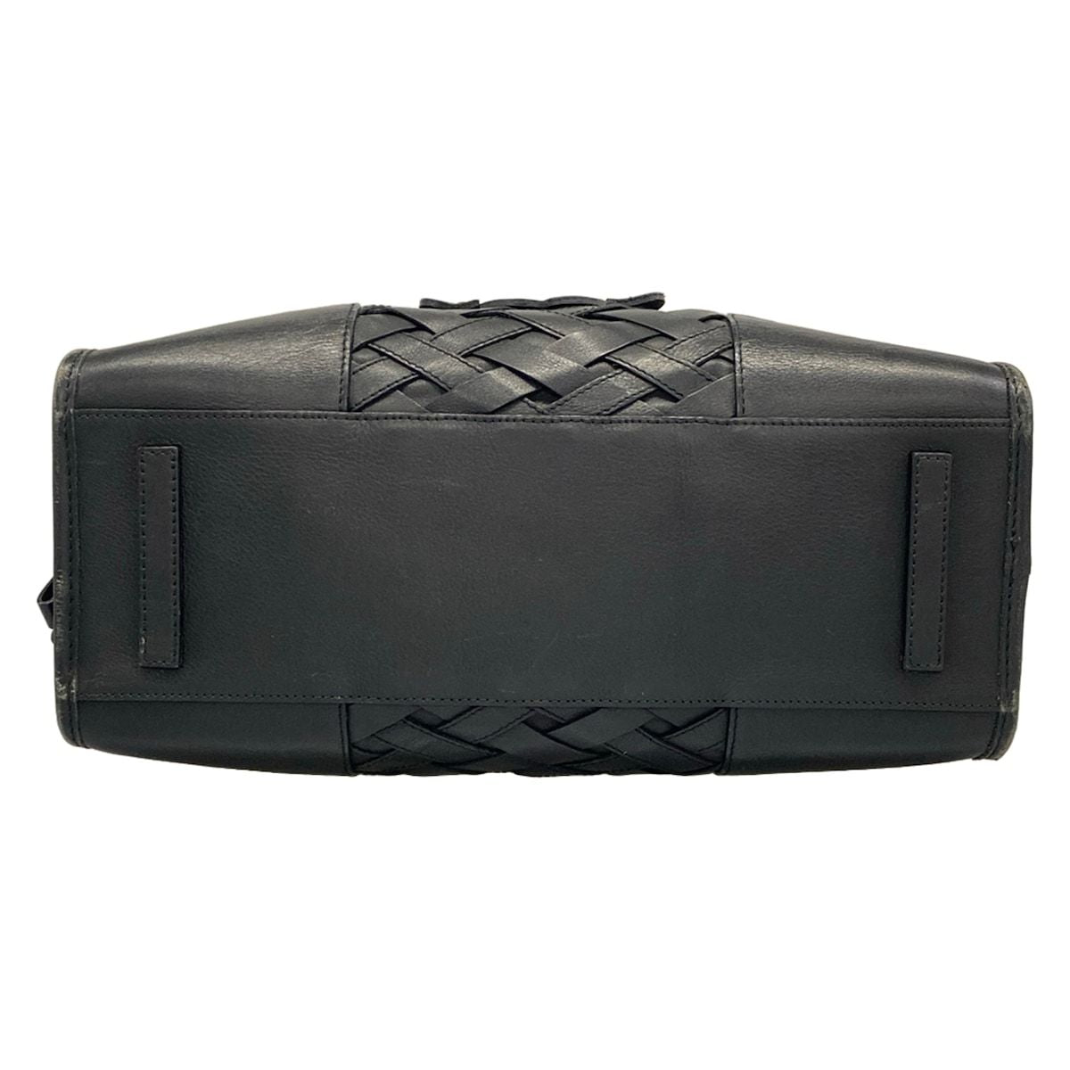 Loewe Handbag Amazona 36 Black Braided Leather — view 5