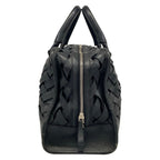 Loewe Handbag Amazona 36 Black Braided Leather — view 2