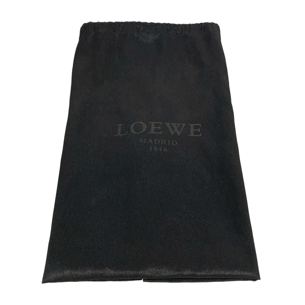 Loewe Handbag Amazona 36 Black Braided Leather — view 7