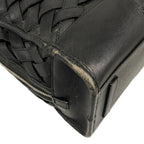 Loewe Handbag Amazona 36 Black Braided Leather — view 6