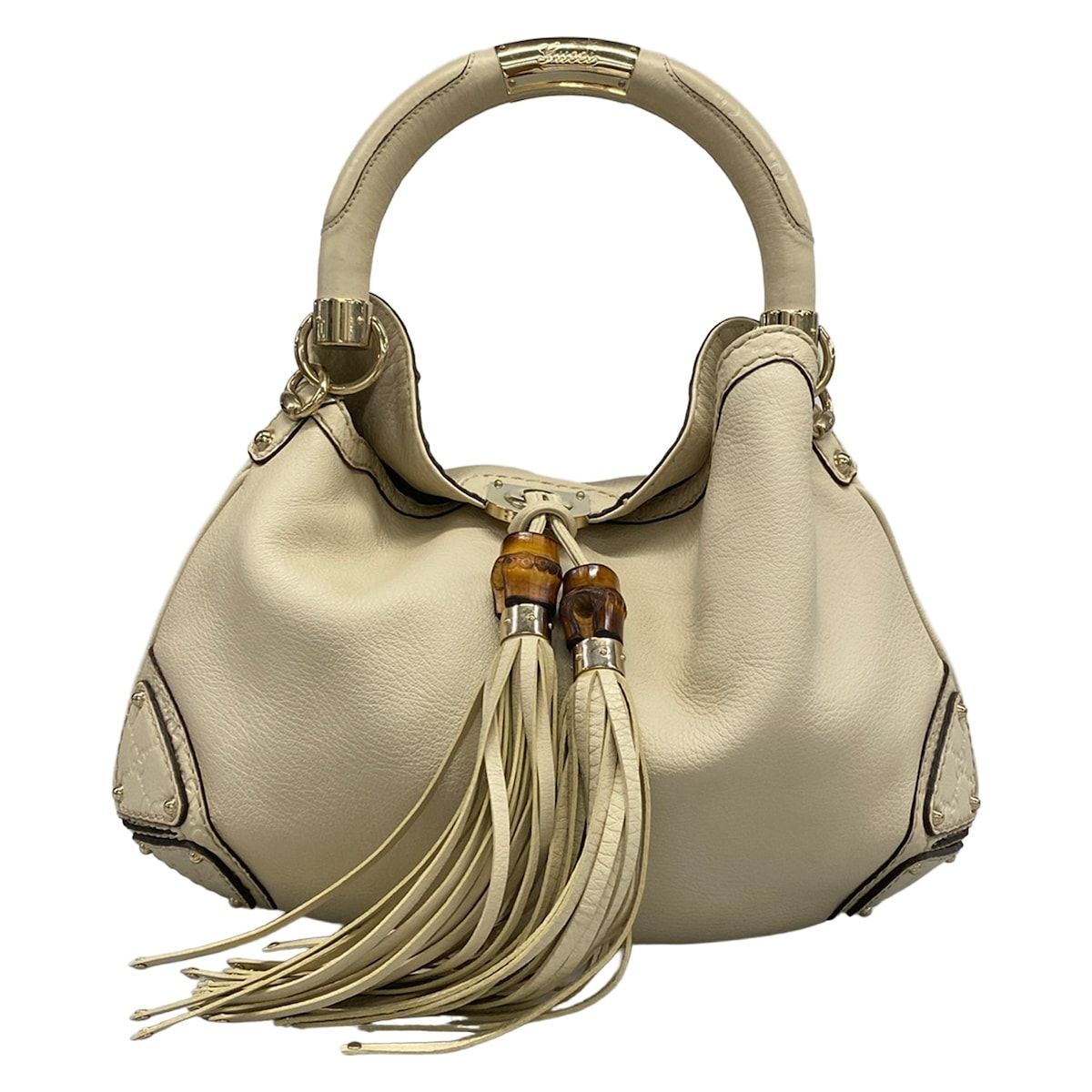 Gucci Handbag Indy Ivory Leather