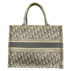 Dior Tote Bag Book Medium Vintage Small Ivory Gray — view 3