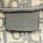 Dior Tote Bag Book Medium Vintage Small Ivory Gray — view 8
