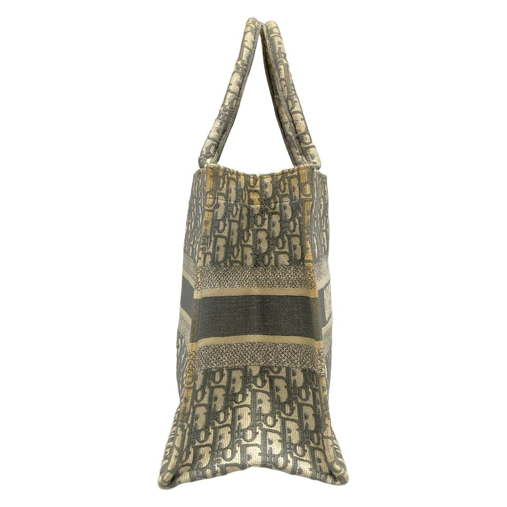 Dior Tote Bag Book Medium Vintage Small Ivory Gray — view 2