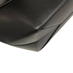 Loewe Shoulder Bag Puzzle Fold Cropped Black Leather — view 6