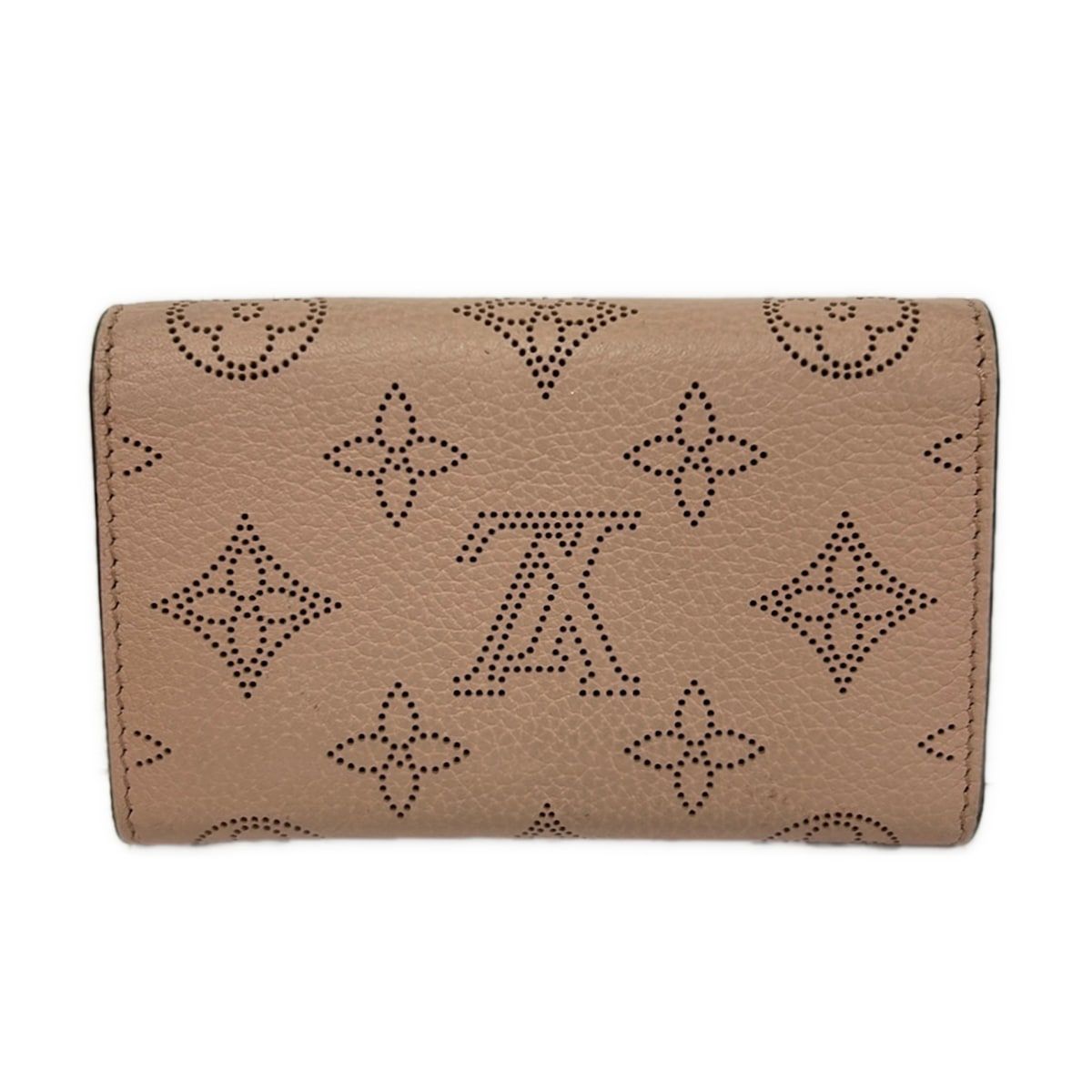 Louis Vuitton Coin Purse Mahina Porte Monnaie Magnolia Leather Cowhide — view 2