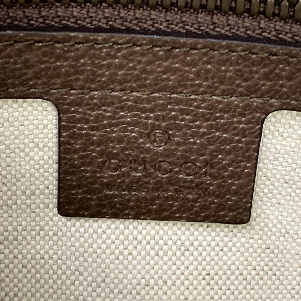 Gucci Waist Pouch GG Plus Supreme Ebony Beige Dark Brown Multi Pineapple Leather — view 8