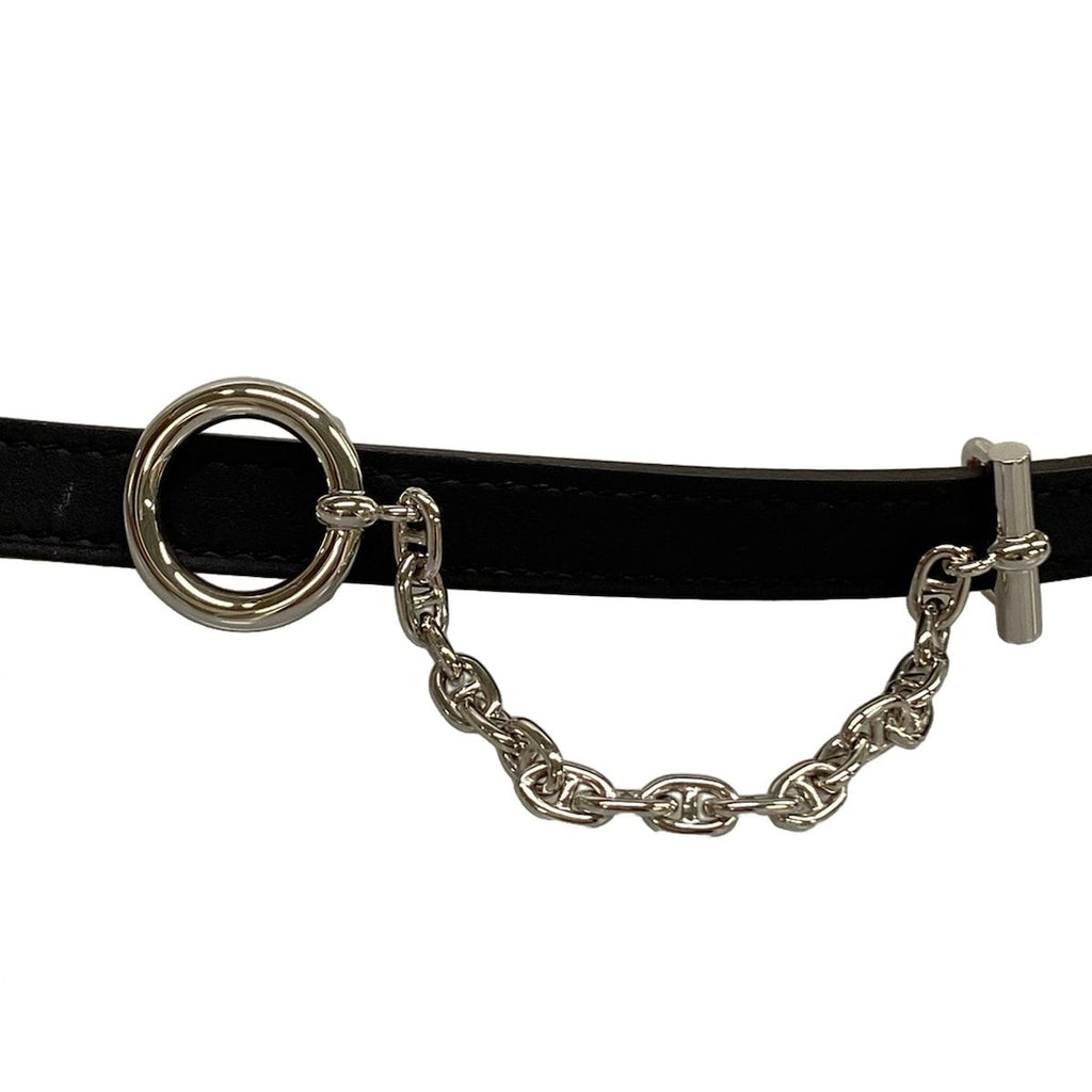 Hermes Belt 70 Black Chaine D'ancre Leather — view 3