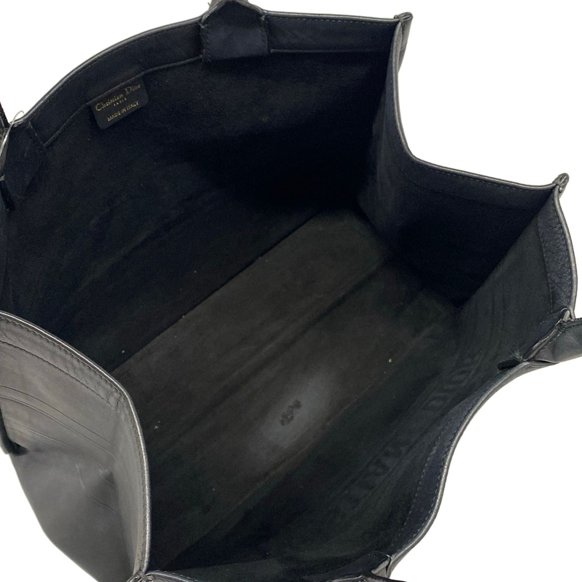 Dior Tote Bag Book Medium Vintage Small Black — view 7