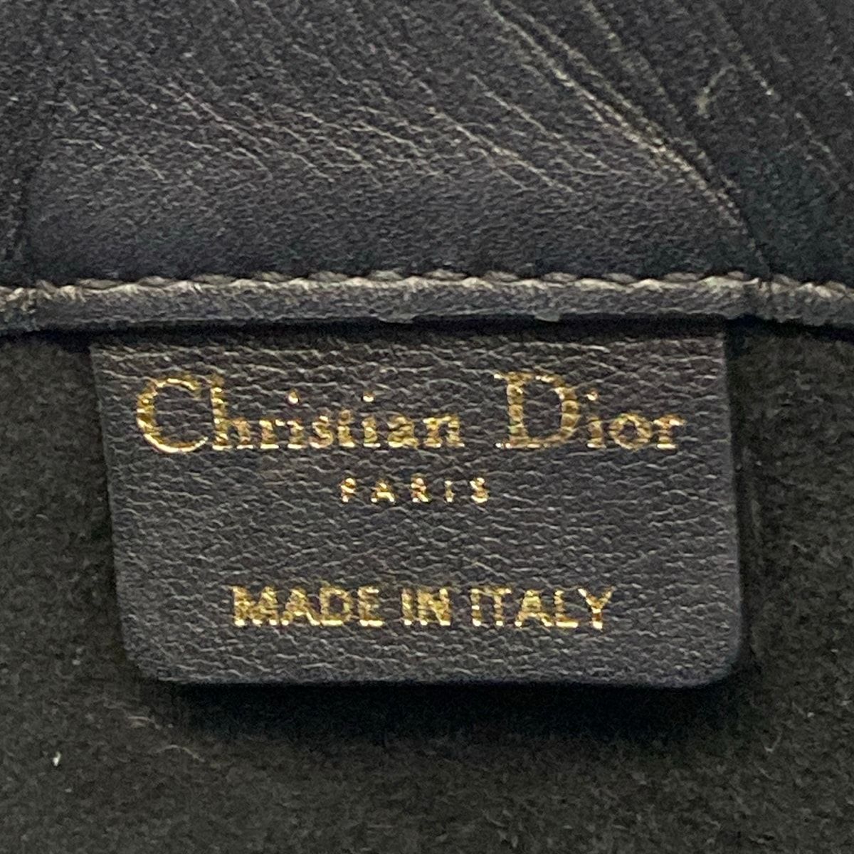 Dior Tote Bag Book Medium Vintage Small Black — view 8