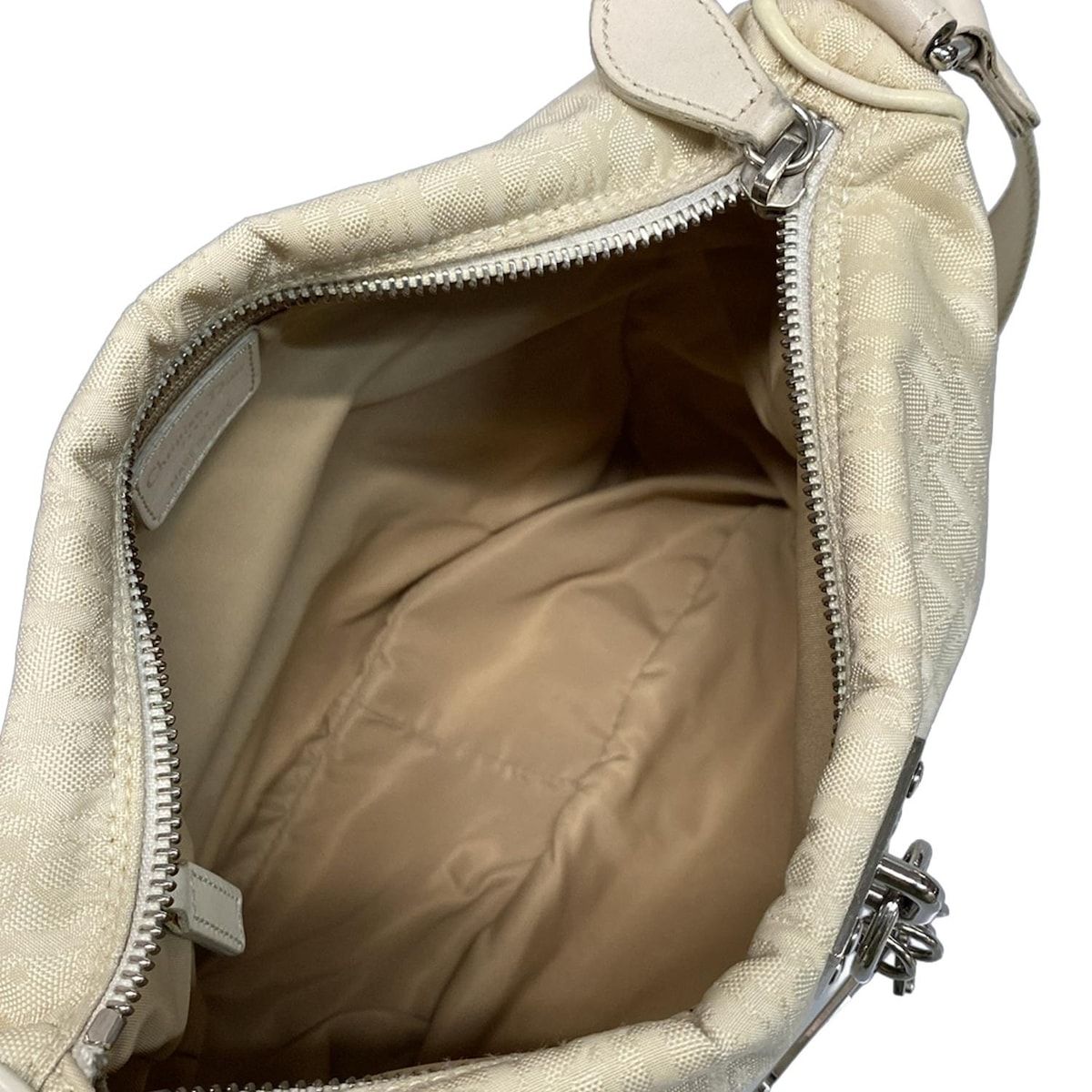 Dior Shoulder Bag Trotter Beige Leather — view 7