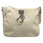Dior Shoulder Bag Trotter Beige Leather