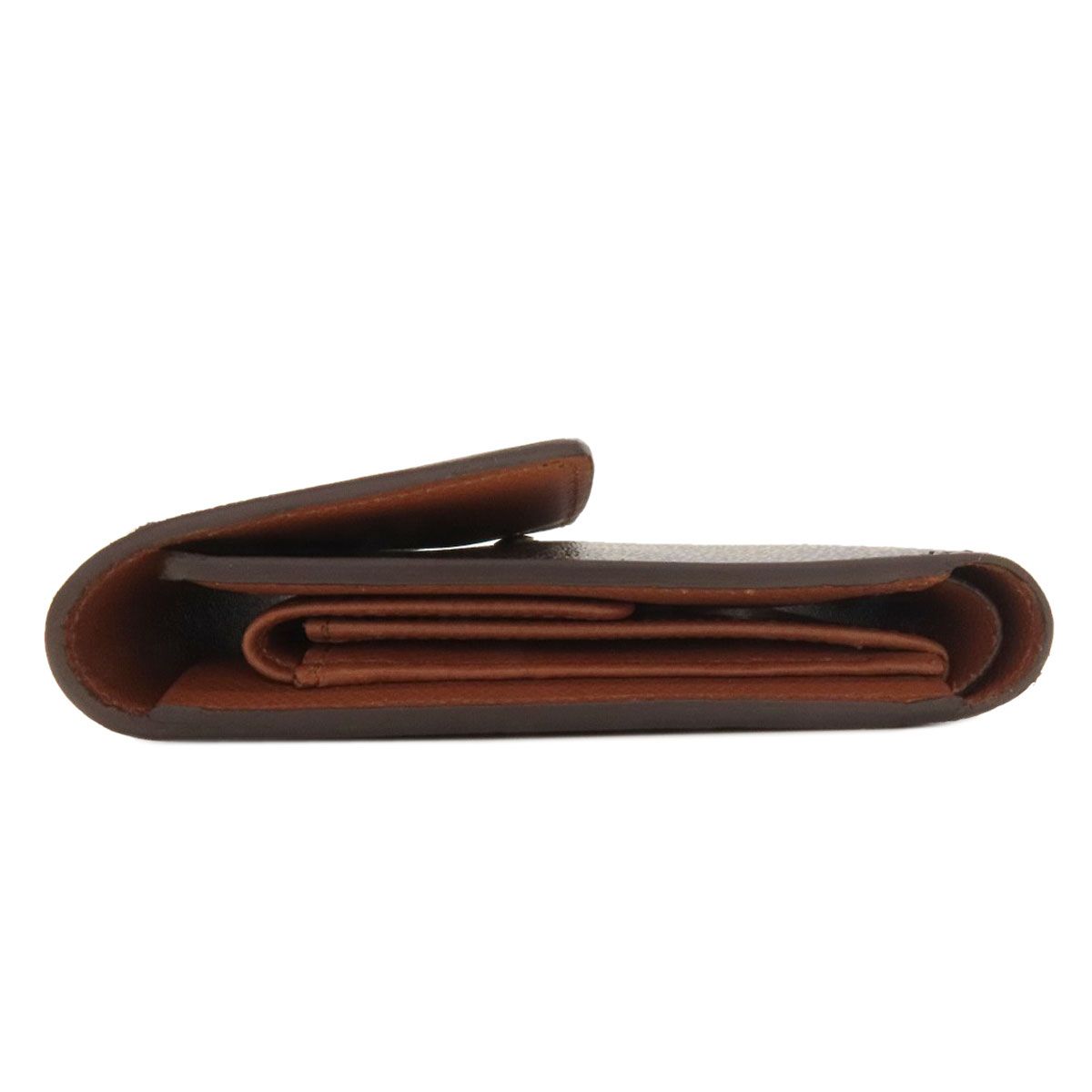 Louis Vuitton Porte Tresor Etui Papiers Trifold Wallet Monogram Canvas — view 3