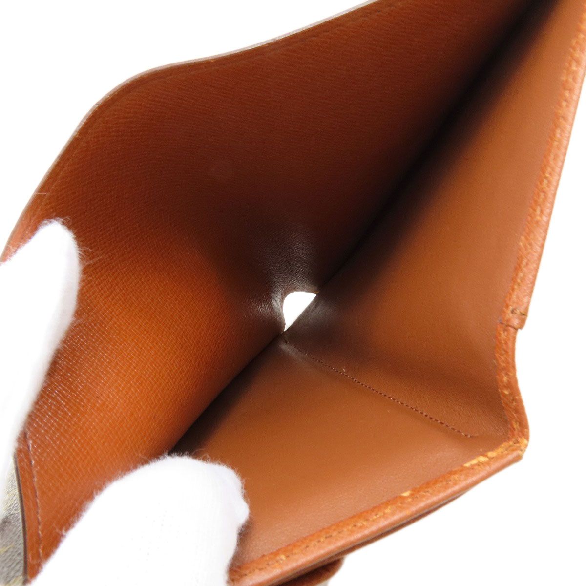 Louis Vuitton Porte Tresor Etui Papiers Trifold Wallet Monogram Canvas — view 5