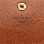 Louis Vuitton Porte Tresor Etui Papiers Trifold Wallet Monogram Canvas — view 7