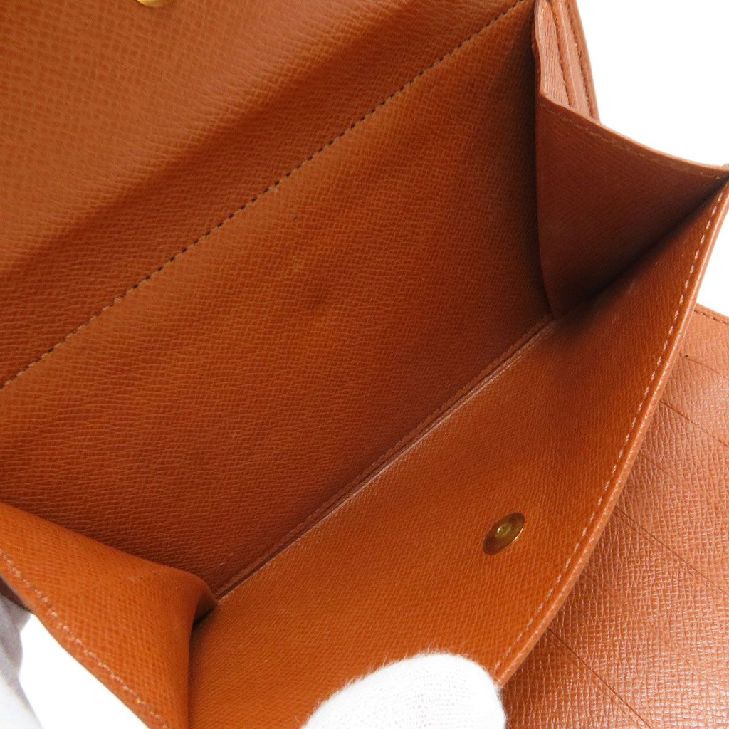 Louis Vuitton Porte Tresor Etui Papiers Trifold Wallet Monogram Canvas — view 6