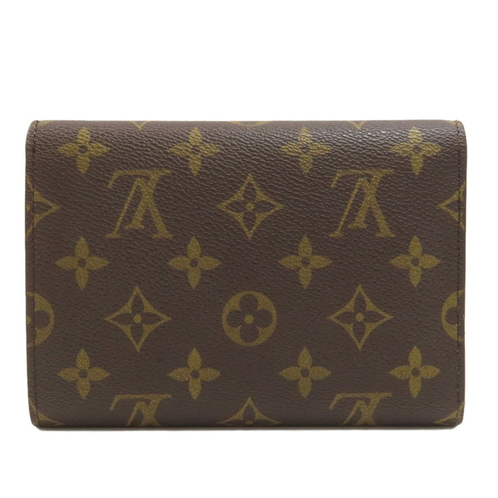 Louis Vuitton Porte Tresor Etui Papiers Trifold Wallet Monogram Canvas — view 2