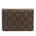 Louis Vuitton Porte Tresor Etui Papiers Trifold Wallet Monogram Canvas — view 2