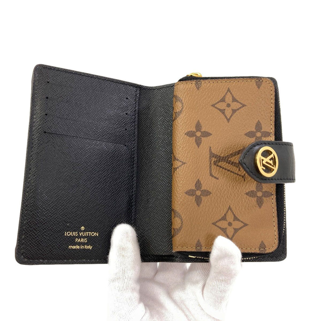 Louis Vuitton Portefeuille Juliette Bifold Wallet Monogram Canvas — view 4