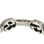 Gucci Interlocking G Chain Ring Silver — view 5