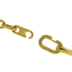 Celine Triomphe Chain Necklace Metal — view 4