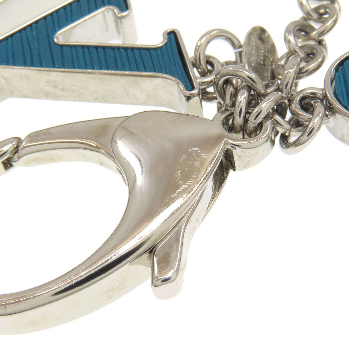 Louis Vuitton Bijou Sac Fleur de Epi Key Holder Metal — view 8