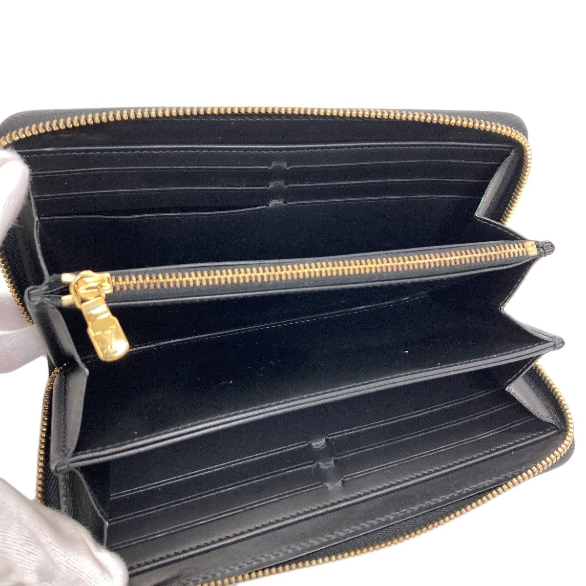 Louis Vuitton Zippy Wallet Nanogram Calfskin — view 4