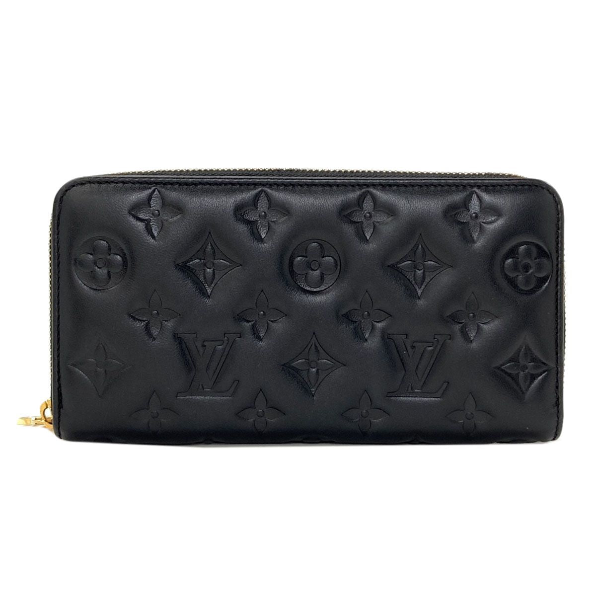 Louis Vuitton Zippy Wallet Coussan Lambskin