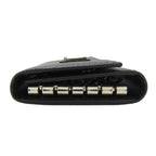 Prada Triangle Logo Key Case Saffiano Key Holder — view 3