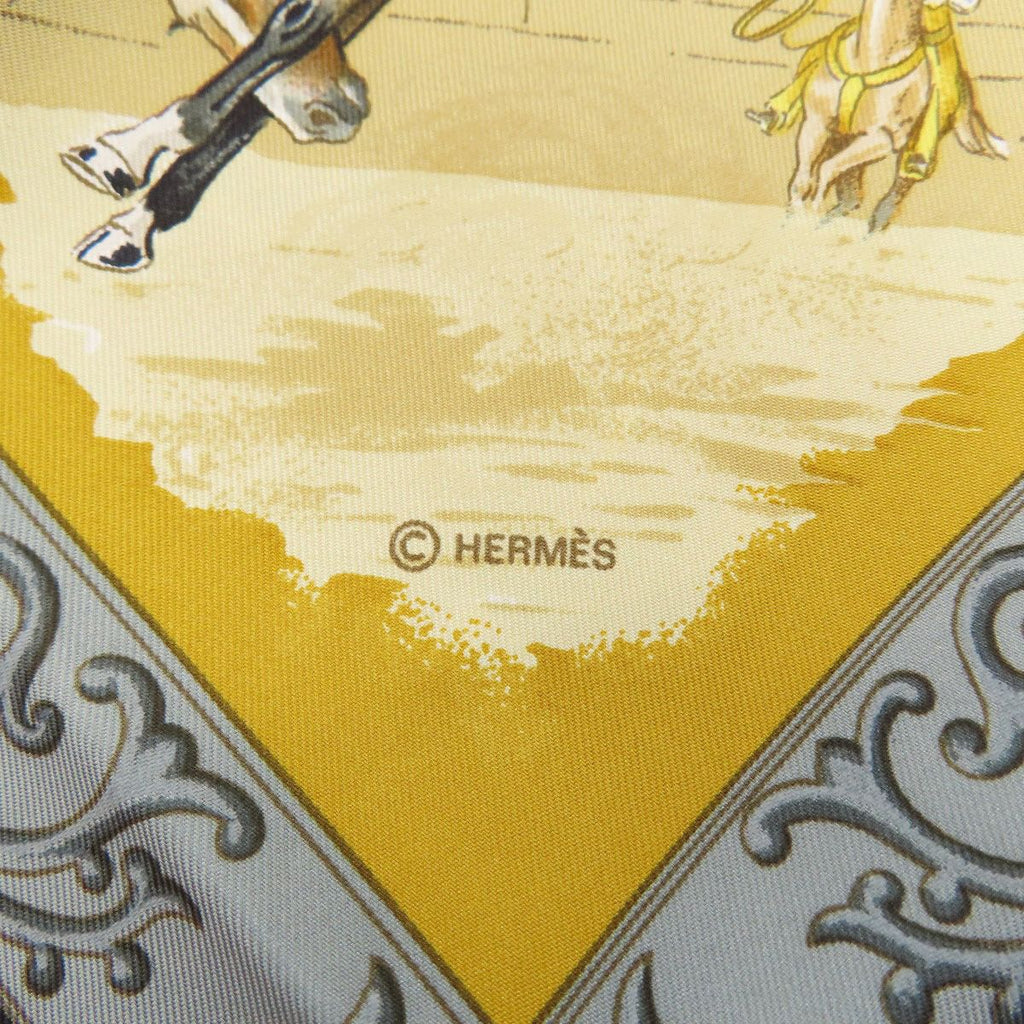 Hermes Carre 90 Chalearda Scarf Silk — view 7